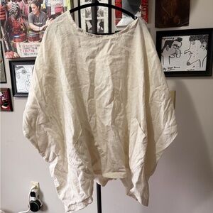 Chic Cream Women's Blouse